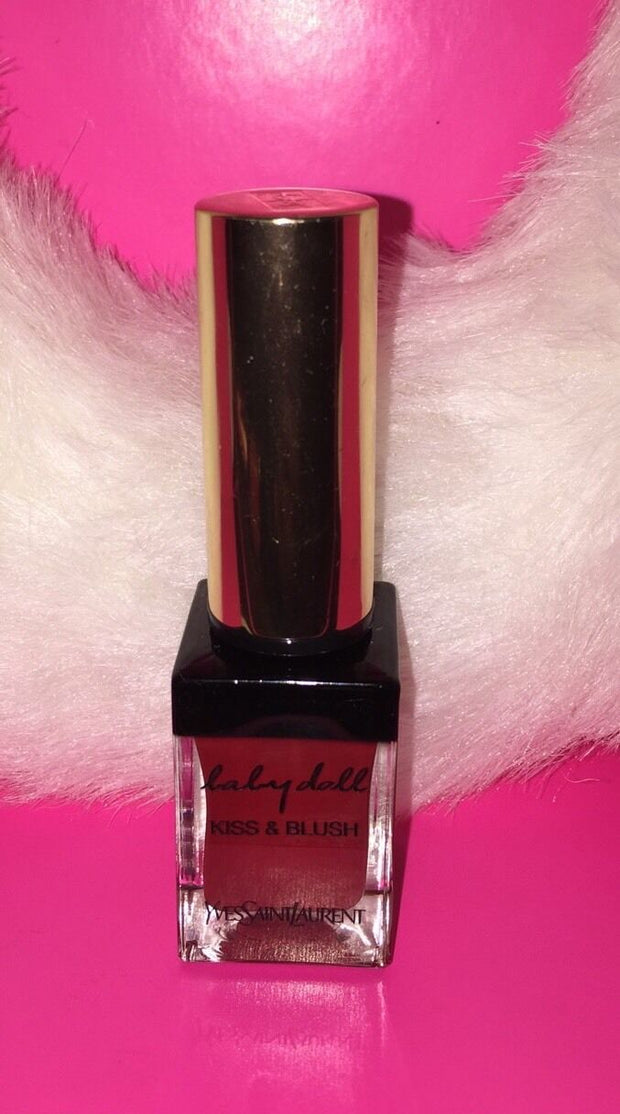 Yves Saint Laurent~Baby Doll Kiss & Blush Lip Gloss~# 06 ~Full Sz 0.33 Oz~NO BOX