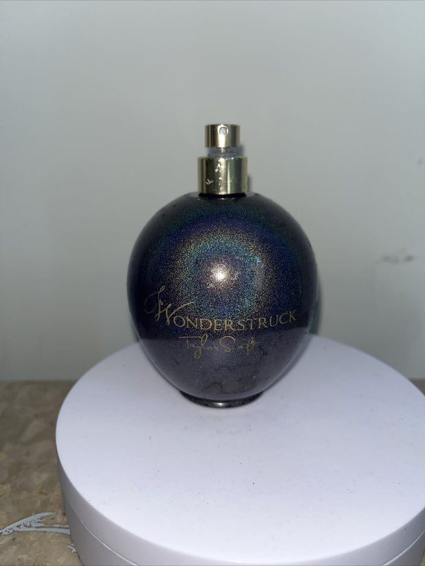 WONDERSTRUCK BY TAYLOR SWIFT FOR WOMEN - 3.4 OZ EDP SPRAY-ROUGH BOTTLE-NO CAP