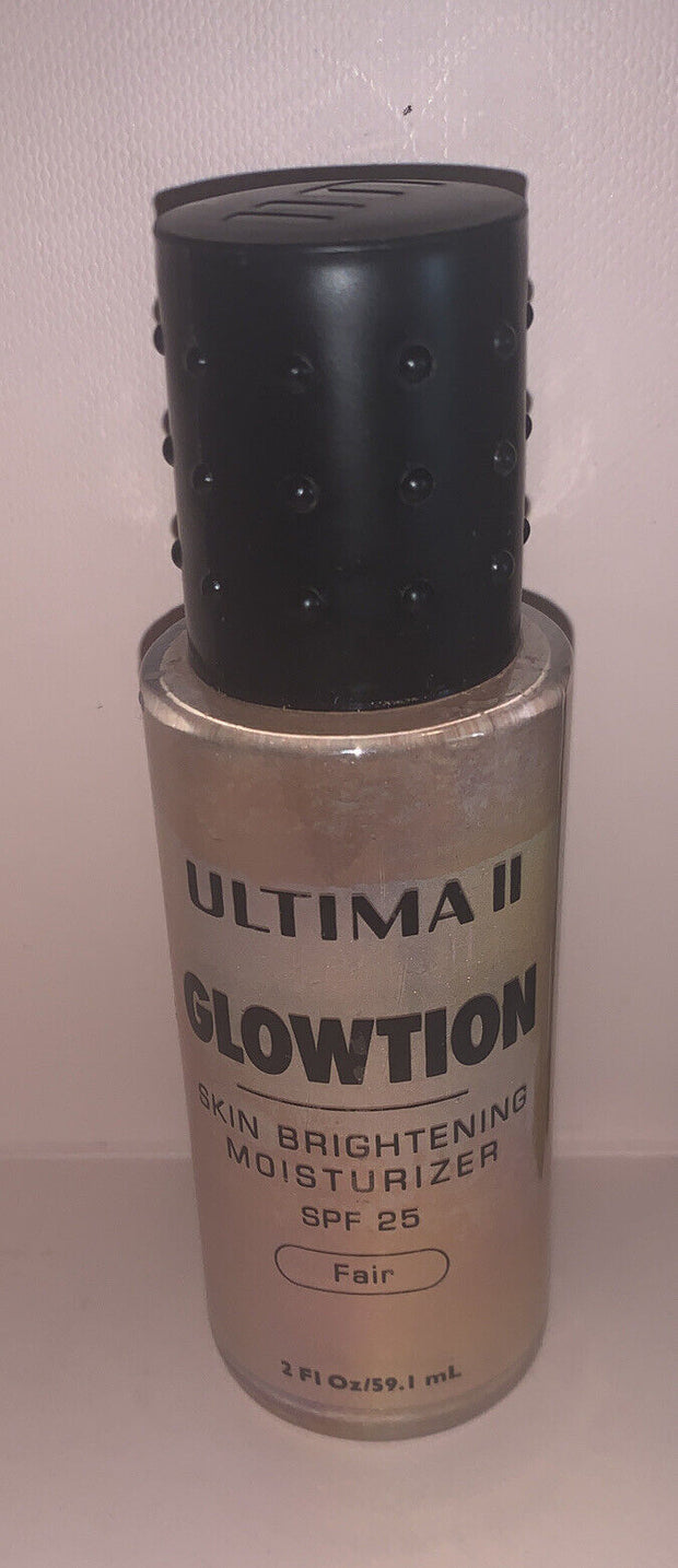 Ultima II Glowtion FAIR Skin Brightening Moisturizer 2 oz  SPF 25 RARE.