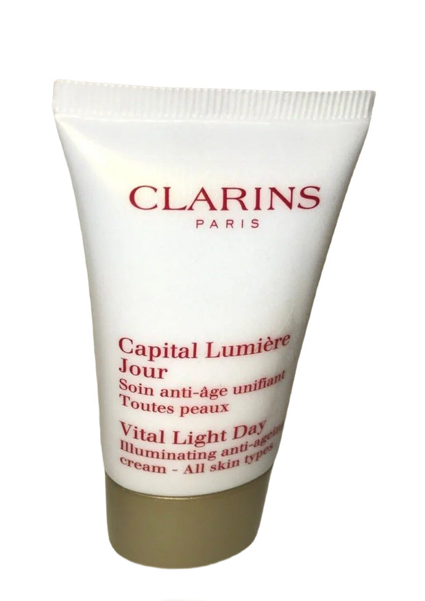 CLARINS VITAL LIGHT DAY SPF15 ANTI-AGEING CREAM (ALL SKIN) 0.5 oz NO BOX