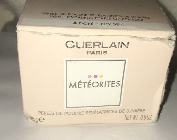 Guerlain Meteorites Light Revealing Pearls of Powder 04 DORE/GOLDEN. Rough Box