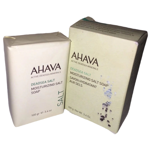 AHAVA DEADSEA Salt Moisturizing SOAP - 3.4 OZ BAR - NEW IN BOX