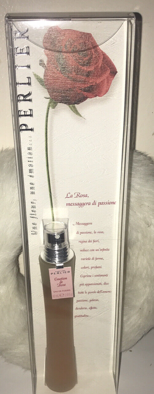 Perlier Emotion De Rose 2 Oz Eau De Fleurs New In Box