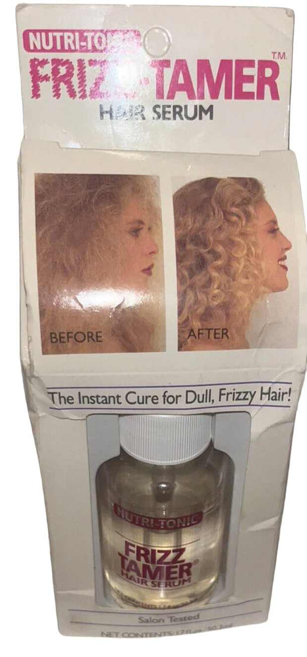 Nutri tonic frizz tamer hair serum 1.7 oz New in box