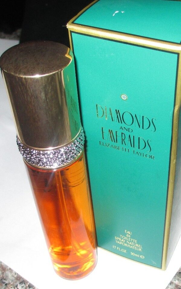 Elizabeth Taylor Diamonds and Emeralds Eau De Toilette Spray~ 1.7 fl oz~BOXED