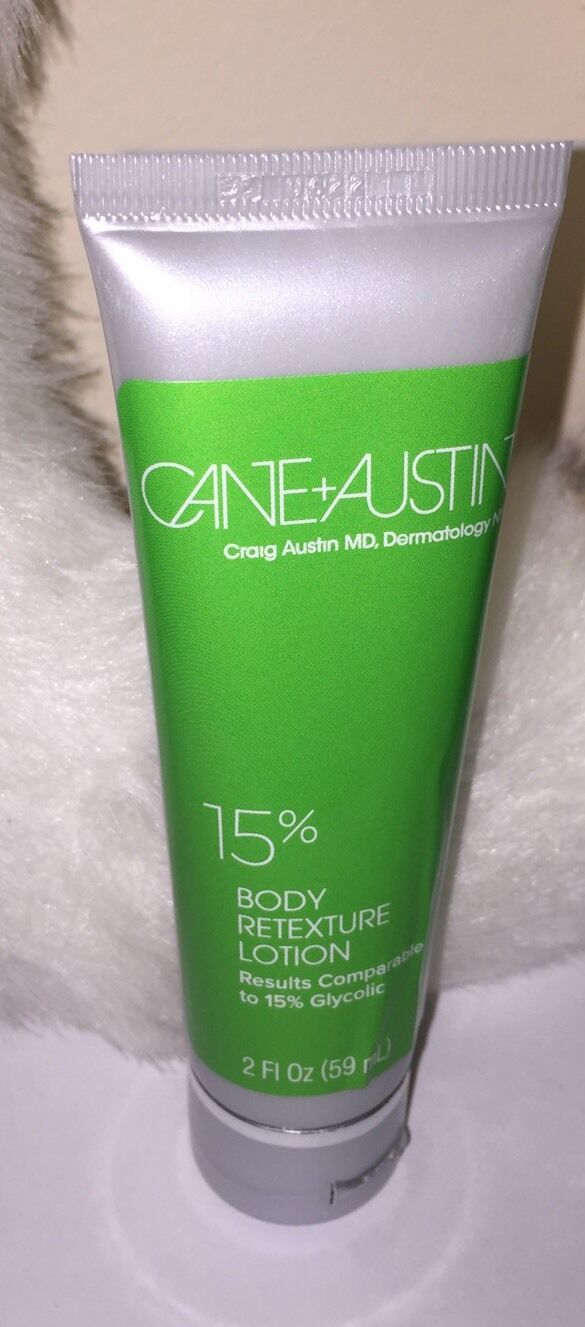 (x2) Cane + Austin 15% Body Retexture Lotion - 2 oz ~ Sealed Opening