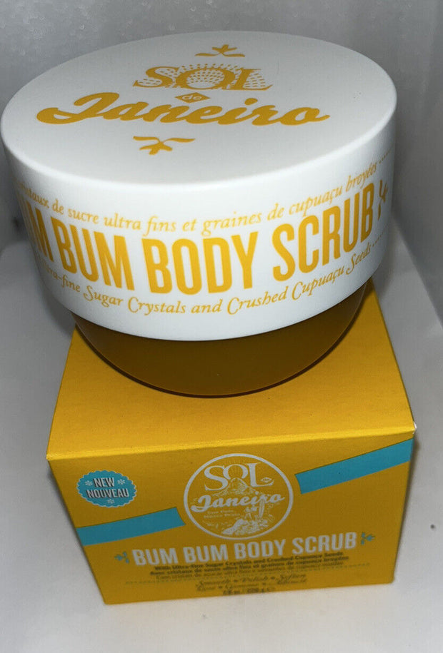 SOL DE JANEIRO Bum Bum Body Scrub 220 ml / 7.8 oz FULL SIZE