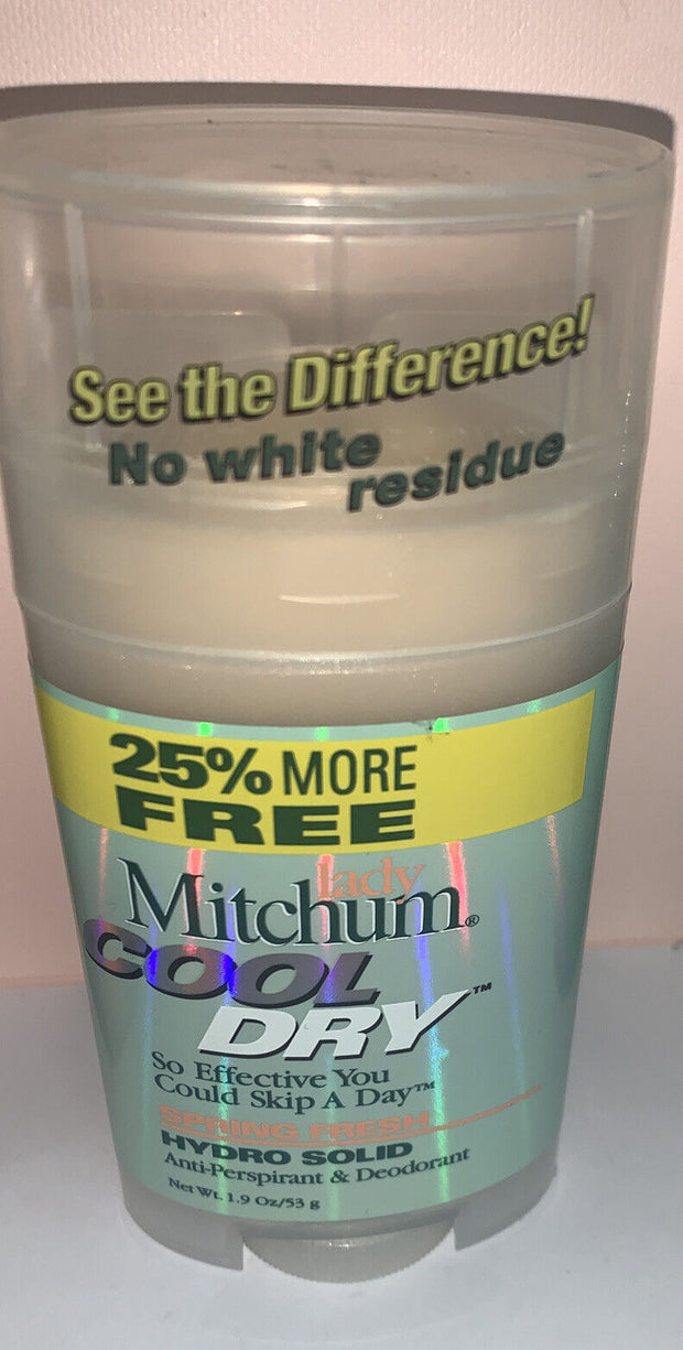 Lady Mitchum Cool Dry Hydro Solid Antiperspirant & Deodorant,Spring Fresh-1.9 Oz