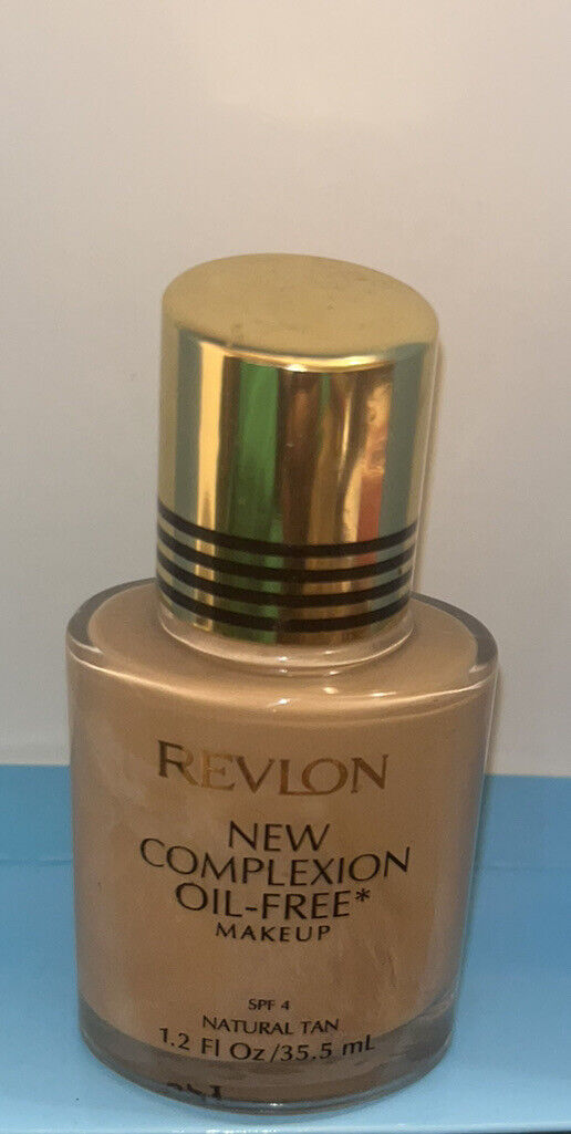 New REVLON New Complexion Oil Free Liquid Makeup - Natural Tan