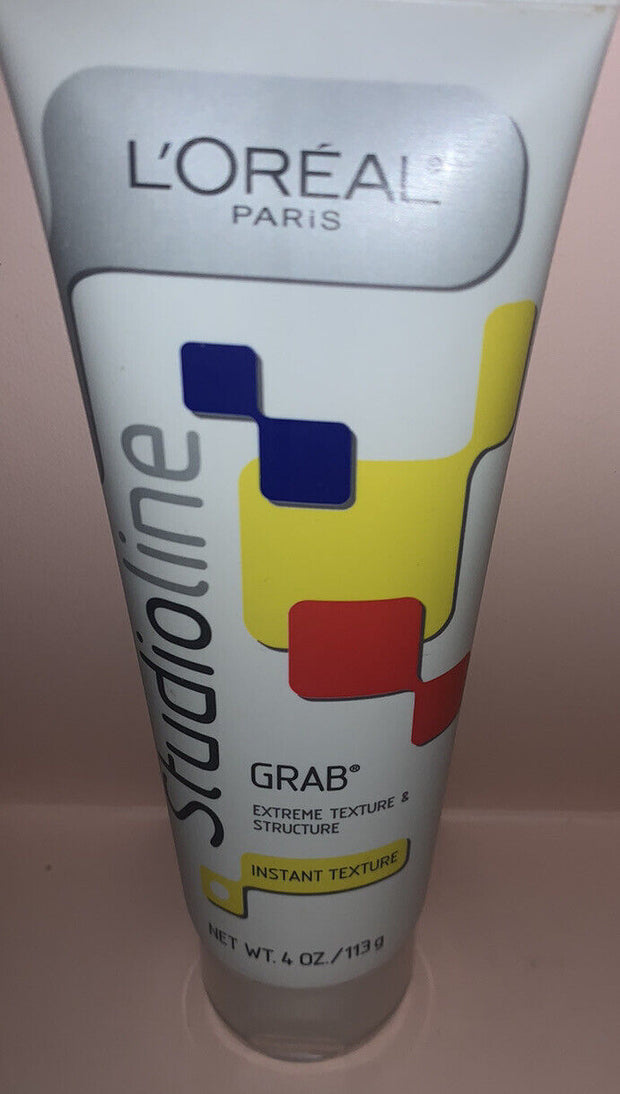 1 New LOREAL PARIS STUDIO LINE GRAB, INSTANT TEXTURE GEL by L'OREAL, 4 oz, Rare