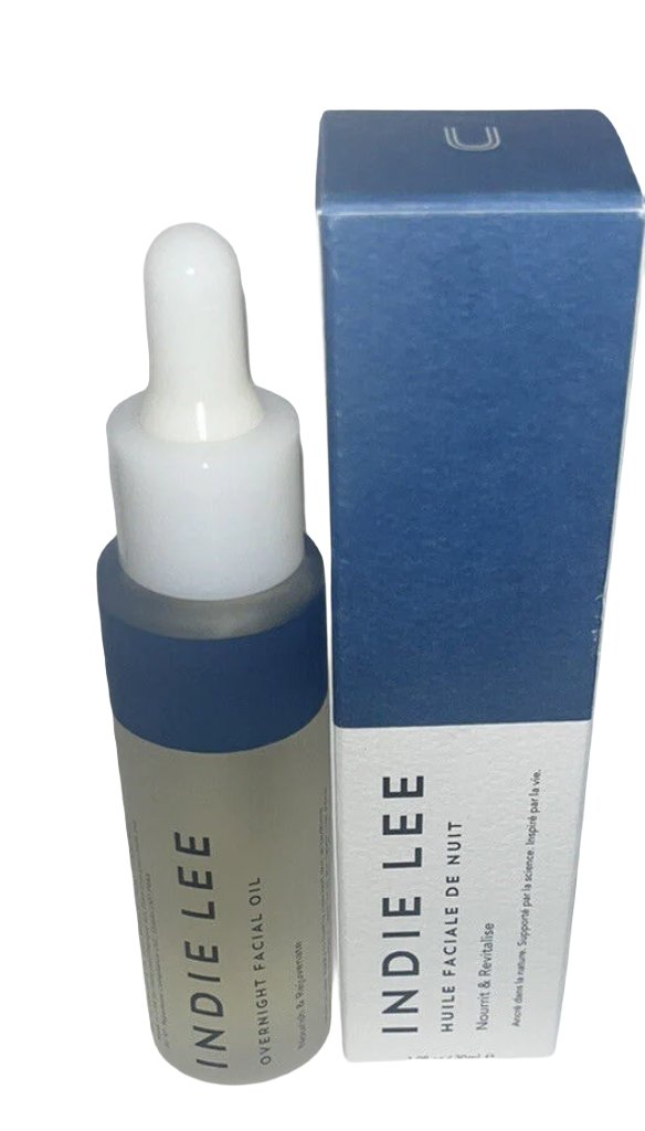 INDIE LEE Overnight Facial Oil Nourish & Rejuvenate 1 fl oz New in Box