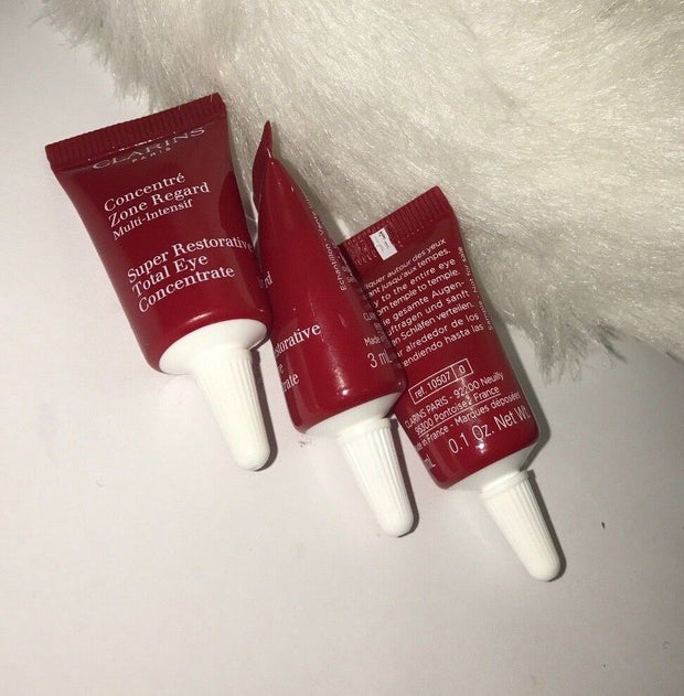 Clarins Super Restorative Total Eye Concentrate 3ml x 3 = 9ml  NEW