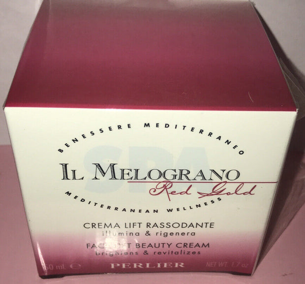 Perlier Il Melograno Red Gold Face Lift Beauty Cream - 1.7 OZ New Sealed