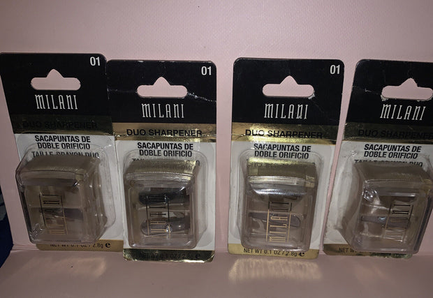 4 Milani Duo Sharpener .1oz New #01. New in package