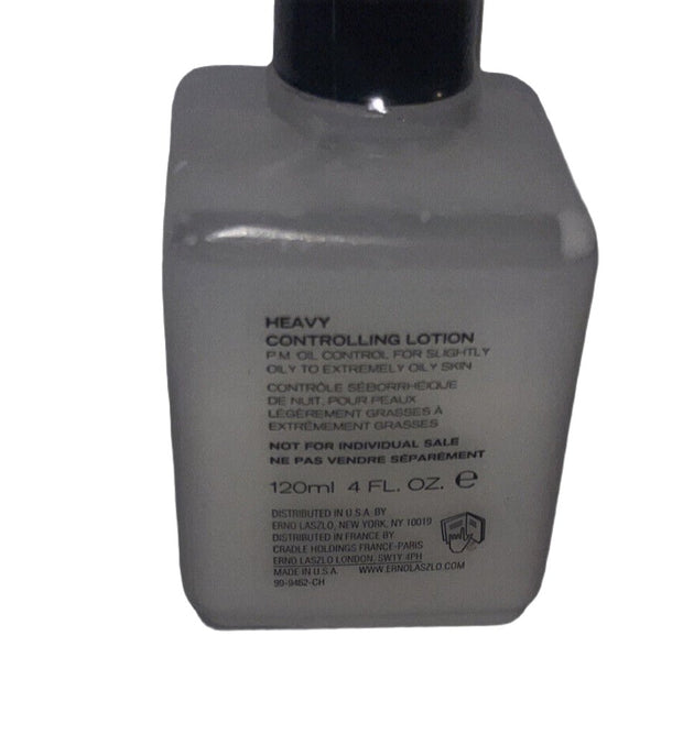 Erno Laszlo Heavy Controlling Lotion 4oz . Original Formula