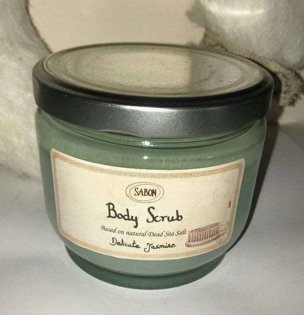 Sabon body scrub Delicate Jasmine  600g-21.2oz. NEW