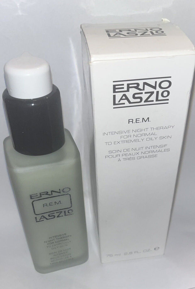 Erno Laszlo R.E.M. Intensive Night Therapy  Normal To Extremely Oily Skin 2.5 Oz