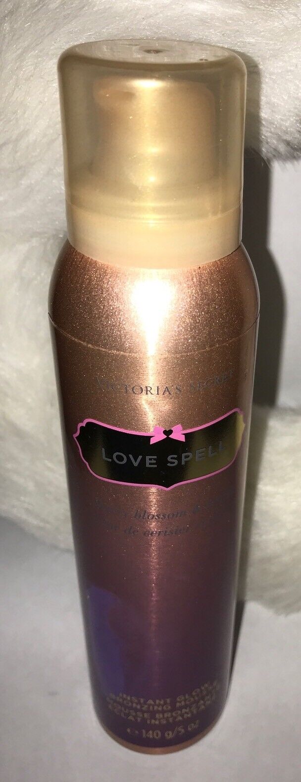 Victorias Secret LOVE SPELL Instant Glow Bronzing Bronzer MOUSSE 5 fl oz NEW