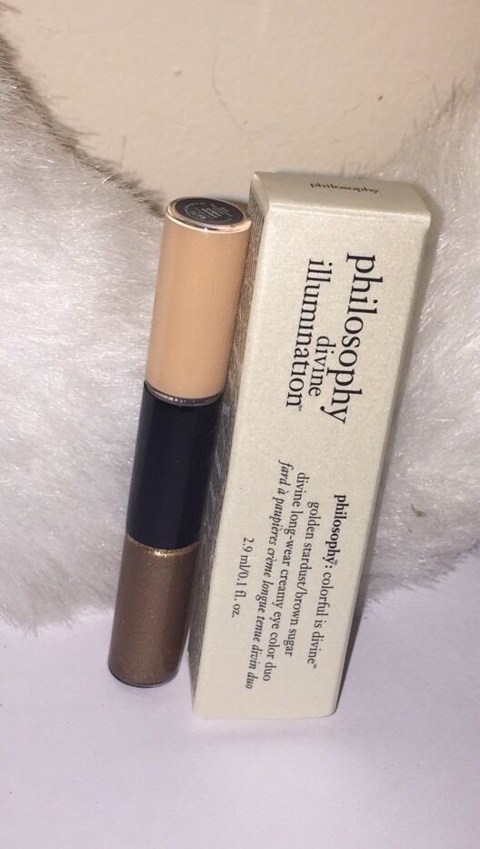 Philosophy Divine Illumination Long Wear Eye Color Duo Brown Sugar/Gold Stardust