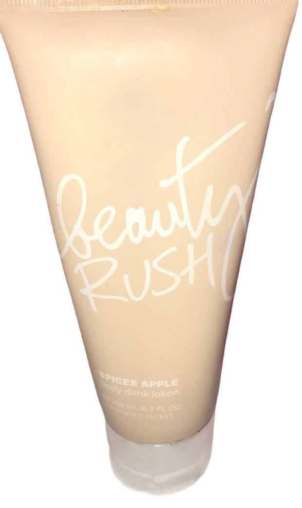 Victoria's Secret Beauty Rush Spicee Apple Body Drink Lotion 6.7 oz  NEW