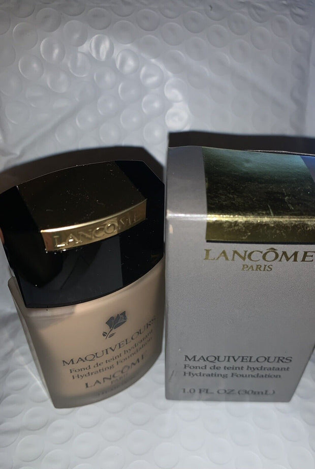 Lancôme  MaquiVelours Hydrating Foundation Liquid  Makeup 1 Oz Pale Clair II