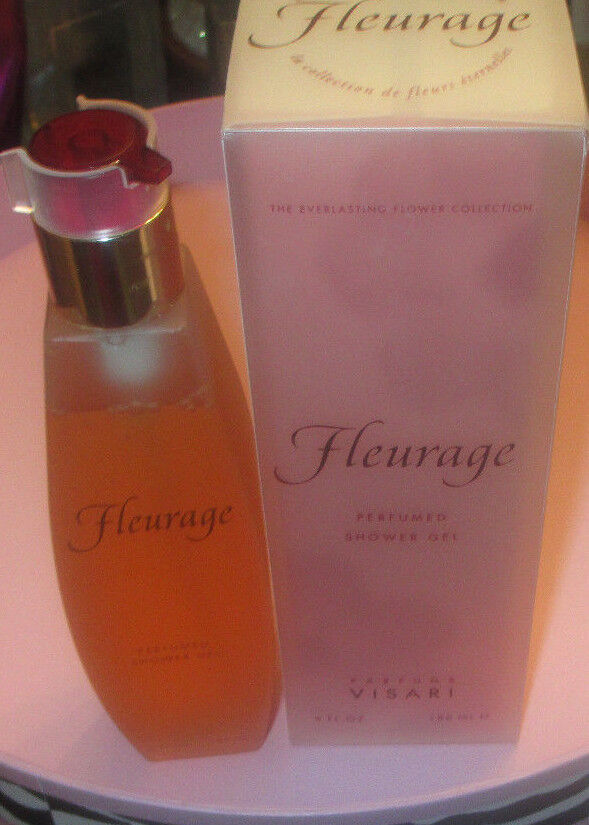 Visari Parfums FLEURAGE Perfumed Shower Gel ~ 6 fl oz~ New In Box  ~RARE