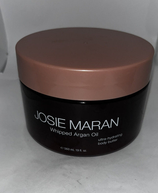 Josie Maran Whipped Argan Light Bronze Body Butter UNSCENTED 19 Fl Oz