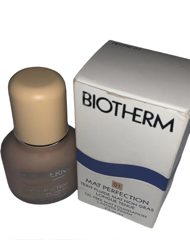 BIOTHERM MAT PERFECTION OIL FREE MAT FOUNDATION #01 Peche