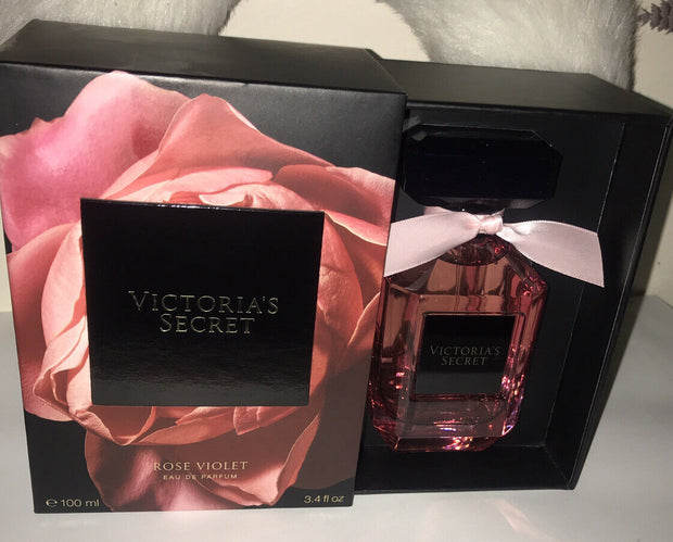 Victorias Secret Rose Violet Eau De Parfum Spray 3.4 Oz Discontinued New In Box