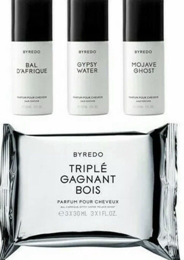 Byredo Hair Perfume Collection-Mojave Ghost,gypsy Water, Bal D’afrique 1 Oz Each