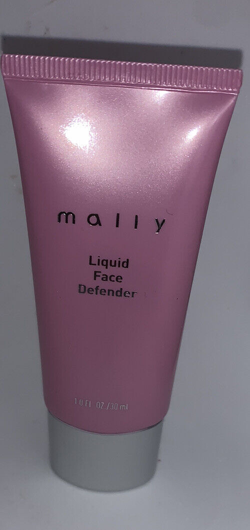 MALLY BEAUTY LIQUID FACE DEFENDER CLEAR 1.0 OZ. NEW