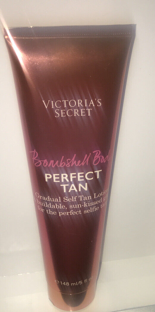 Victoria Secret Bombshell Body Perfect Tan Gradual Self Tan Lotion 5 fl oz.NEW