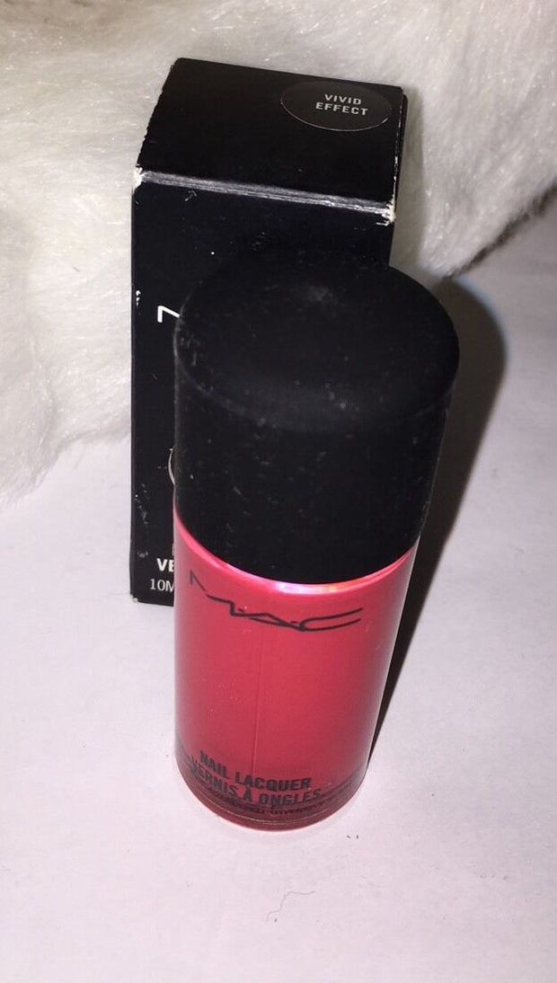 MAC Nail Lacquer ~ VIVID EFFECT~ Ltd Edition From Reel Sexy Collection~BOXED