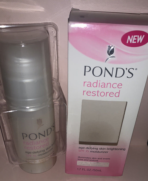 PONDS Radiance Restored Skin Brightenung Moisturizer 1.7 oz .Discontinued