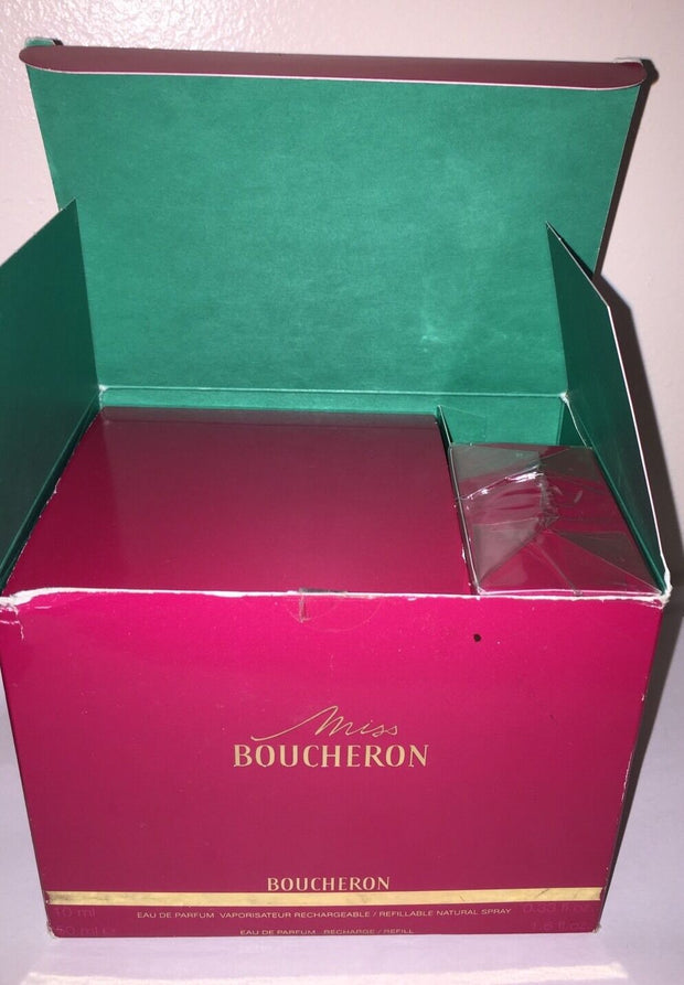 Miss Boucheron EDP Refillable Spray 0.33 fl oz + 1.6 oz Refill ~New In Box