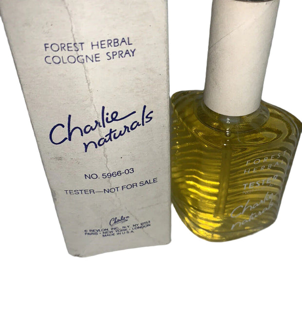 Vintage Original Formula Charlie Naturals Forest Herbal Cologne Spray