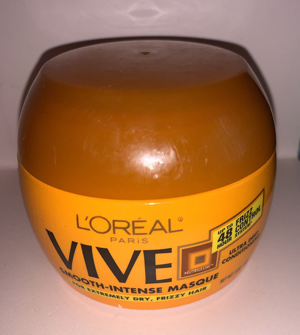 L'oreal VIVE Smooth Intense Masque For Extremely Dry, Frizzy Hair 5 0z.