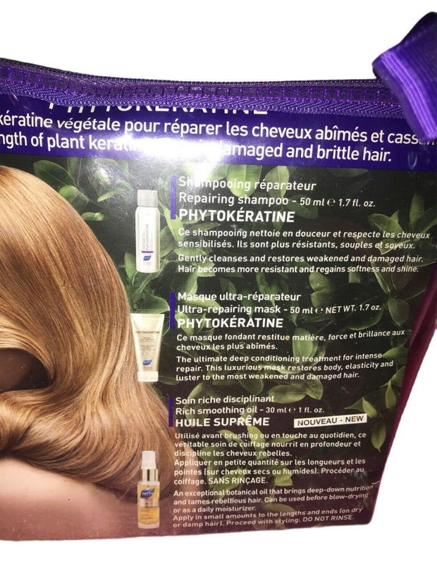 Phyto Paris Damaged Hair Kit Phytokeratine NEW