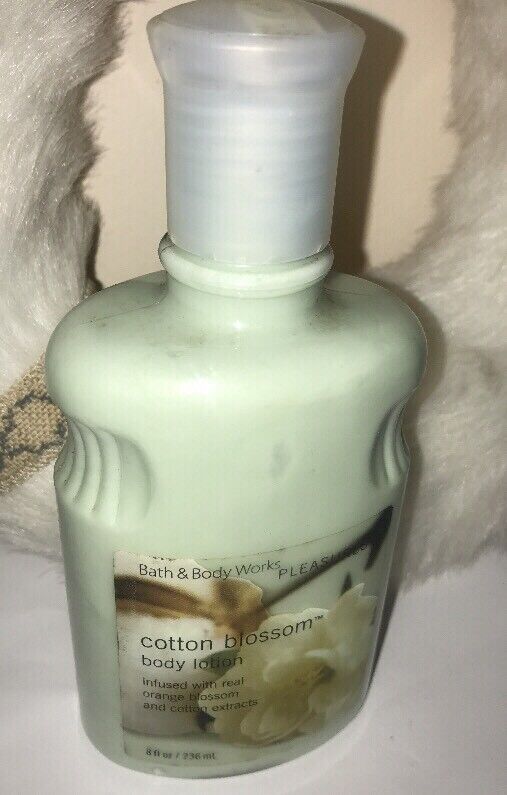 Bath & Body Works COTTON BLOSSOM Body Lotion Full Size 8 oz NEW