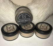 X4  Paula Dorf Mini loose powder no color GLIMMER 0.26 oz each  BOXLESS