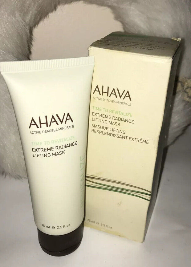 AHAVA Time to Revitalize Extreme Radiance Lifting Mask, 2.5 fl. oz. NEW IN BOX