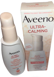 3X Aveeno Ultra-Calming Fragrance-Free Spf 30 Daily Moisturizer Sensitive 2.3 Oz