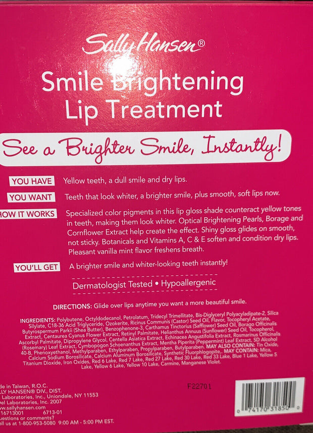 Sally Hansen smile brightening lip treatment  Kit