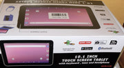 ICRAIG 10.1 Inch Touch Screen Tablet With Keyboard Case And Headphones