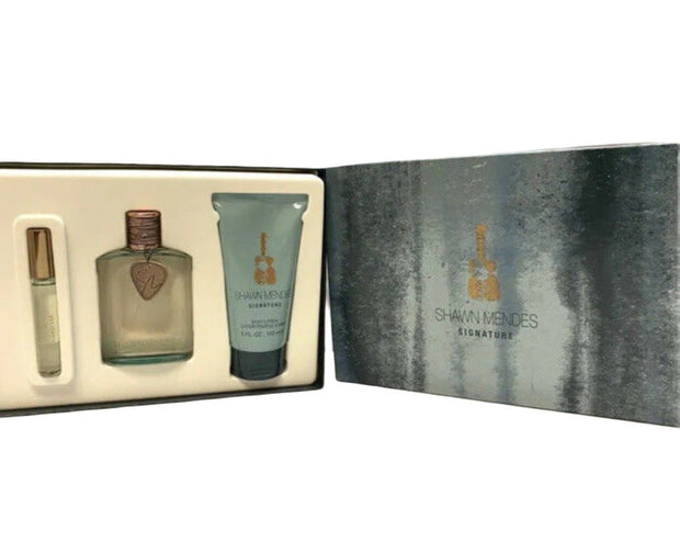 SHAWN MENDES SIGNATURE Perfume 3pc Gift Set 3.4 oz 100 mL New in Box