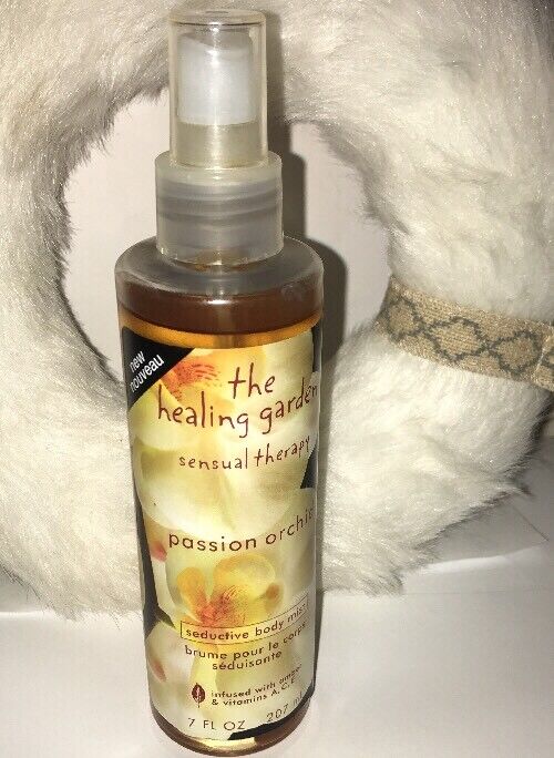 THE HEALING GARDEN*7oz SENSUAL THERAPY Fragrance BODY MIST Bottle PASSION ORCHID