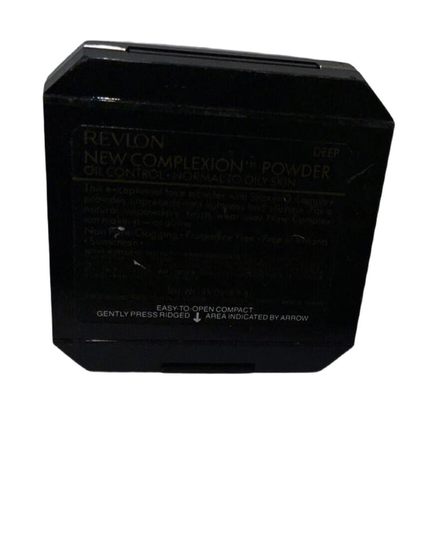 Revlon New Complexion Oil Control Powder DEEP Normal/Oily .Full Size