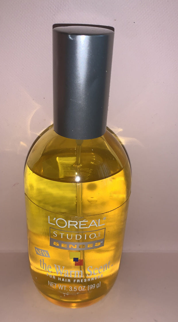 L'Oreal Studio Senses The Warm Scent Hair Freshener 3.5 Oz Bottle