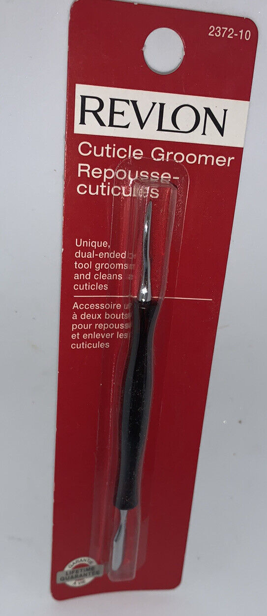 REVLON ORIGINAL Cuticle Groomer Dual Ended 2372-10  NEW MADE IN USA