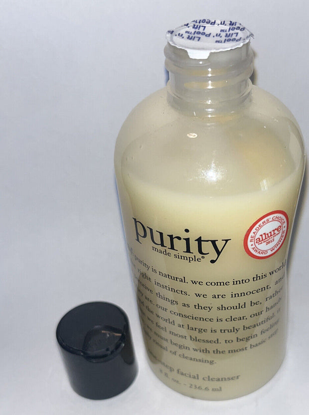 Philosophy Purity one -step Facial Cleanser 8 fl. oz. New.